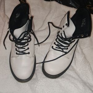 White Dr martens
